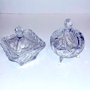 Set of Studio Crystal Candy dishes
